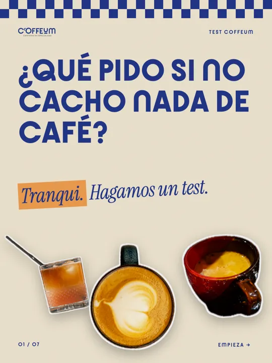 Post de Coffeum: qué pido si no sé de café