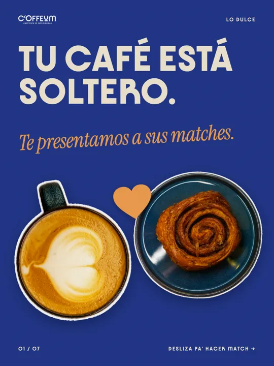 Post de Coffeum: tu café está soltero, combinaciones con pastelería